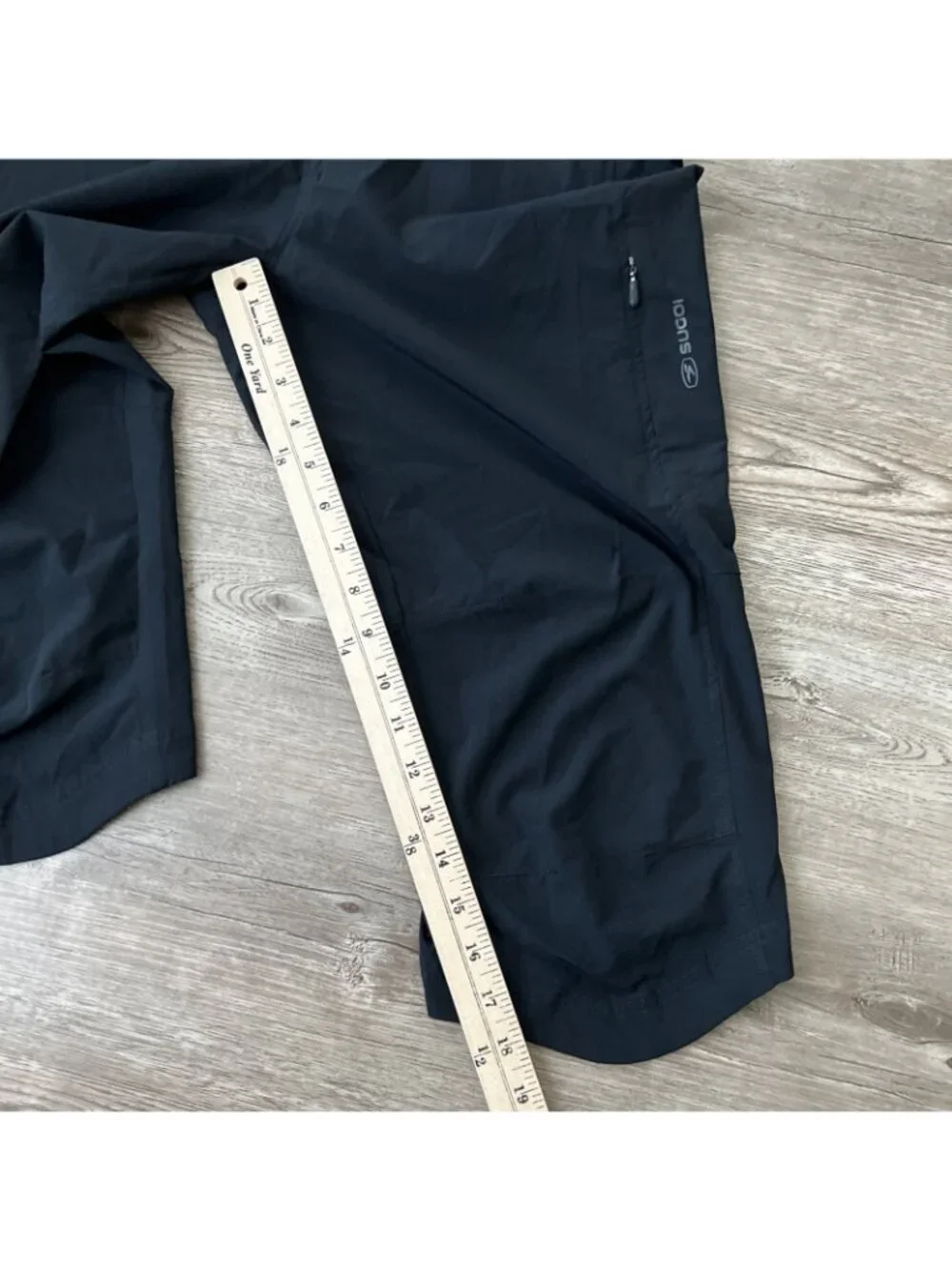 Sugoi Cycling Capri Pants Womens‎ S Black Low Rise